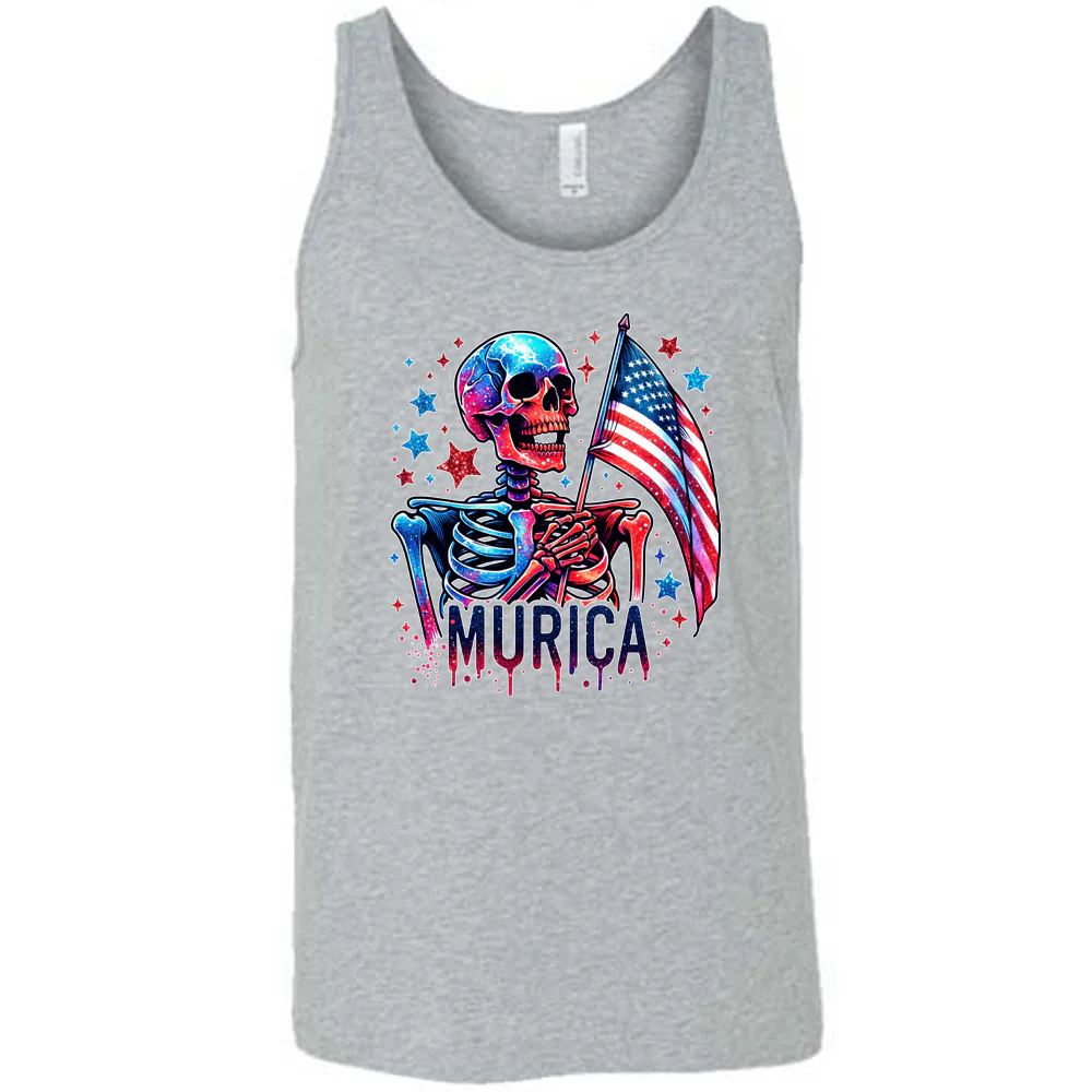 Murica Skeleton Shirt Unisex - Image 8