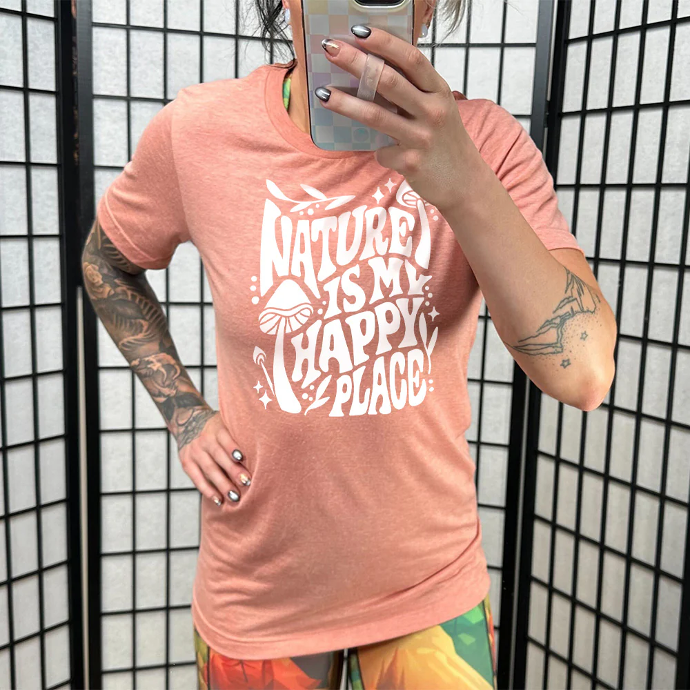 Nature Is My Happy Place Shirt Unisex - Image 11