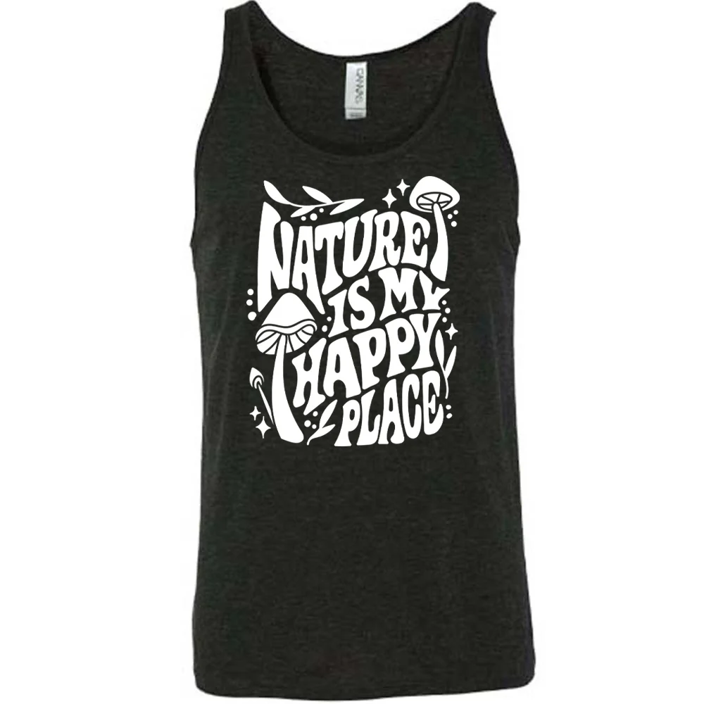 Nature Is My Happy Place Shirt Unisex - Image 3