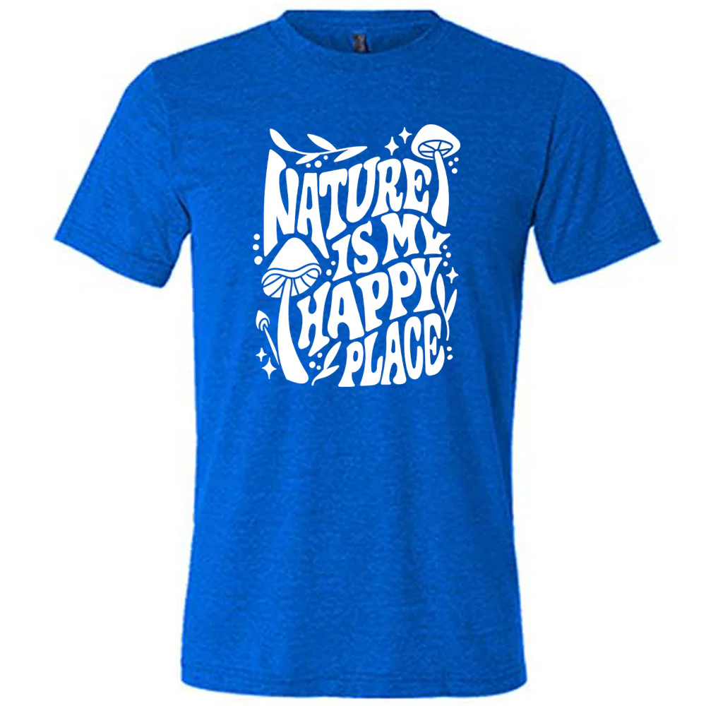Nature Is My Happy Place Shirt Unisex - Image 4