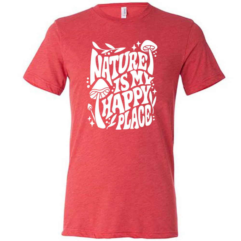 Nature Is My Happy Place Shirt Unisex - Image 8