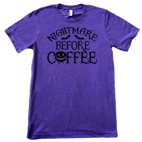 Nightmare Before Coffee Shirt Unisex - Image 10