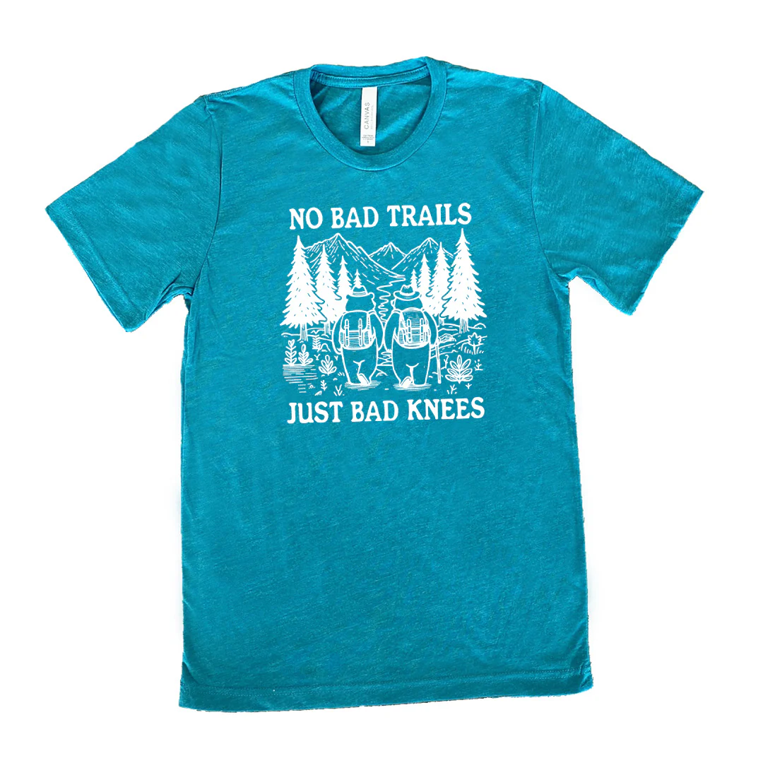 No Bad Trails Just Bad Knees Shirt Unisex - Image 11