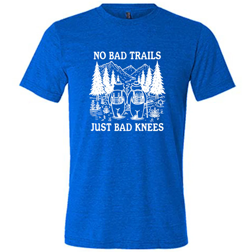 No Bad Trails Just Bad Knees Shirt Unisex - Image 5