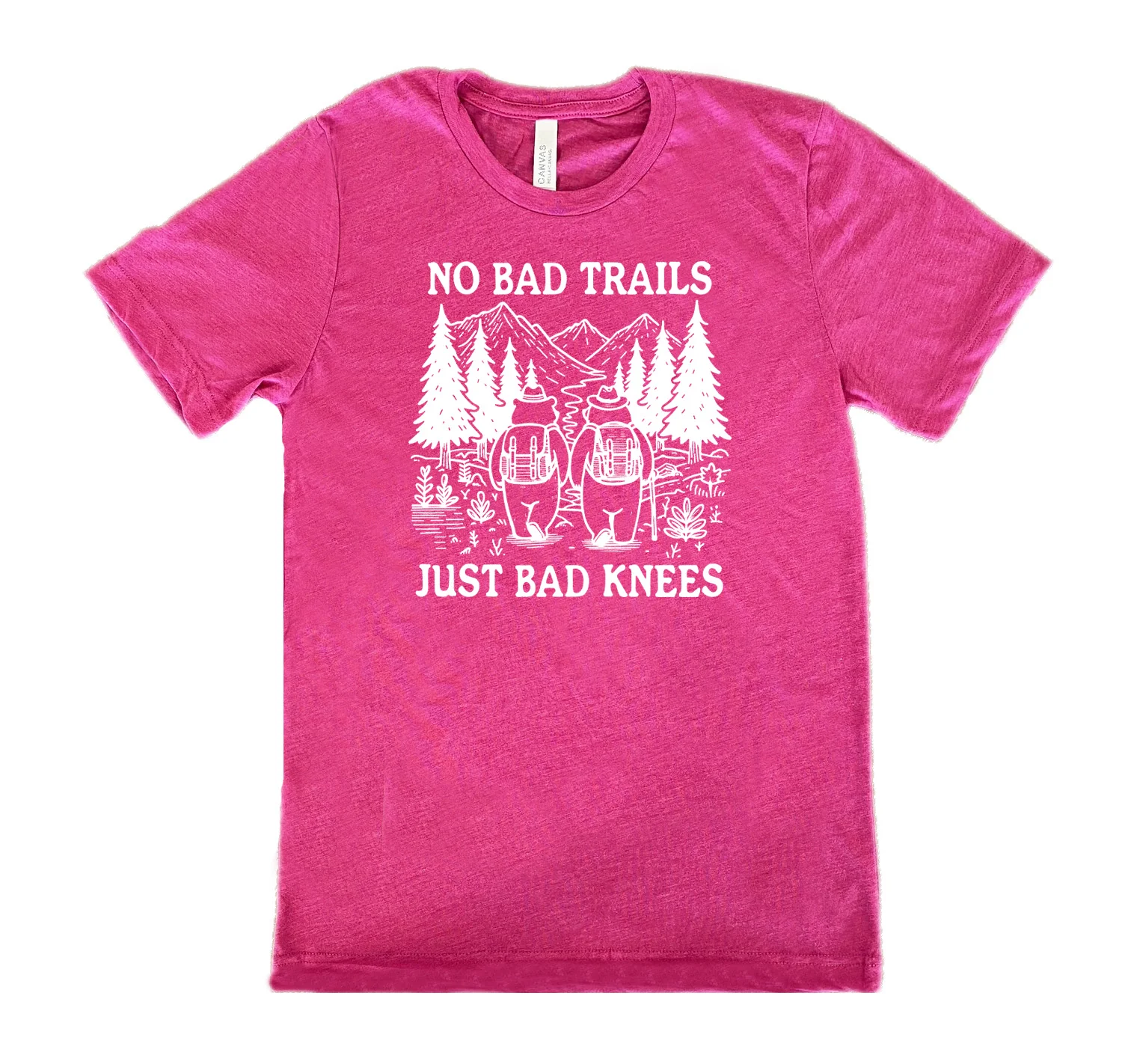 No Bad Trails Just Bad Knees Shirt Unisex - Image 9