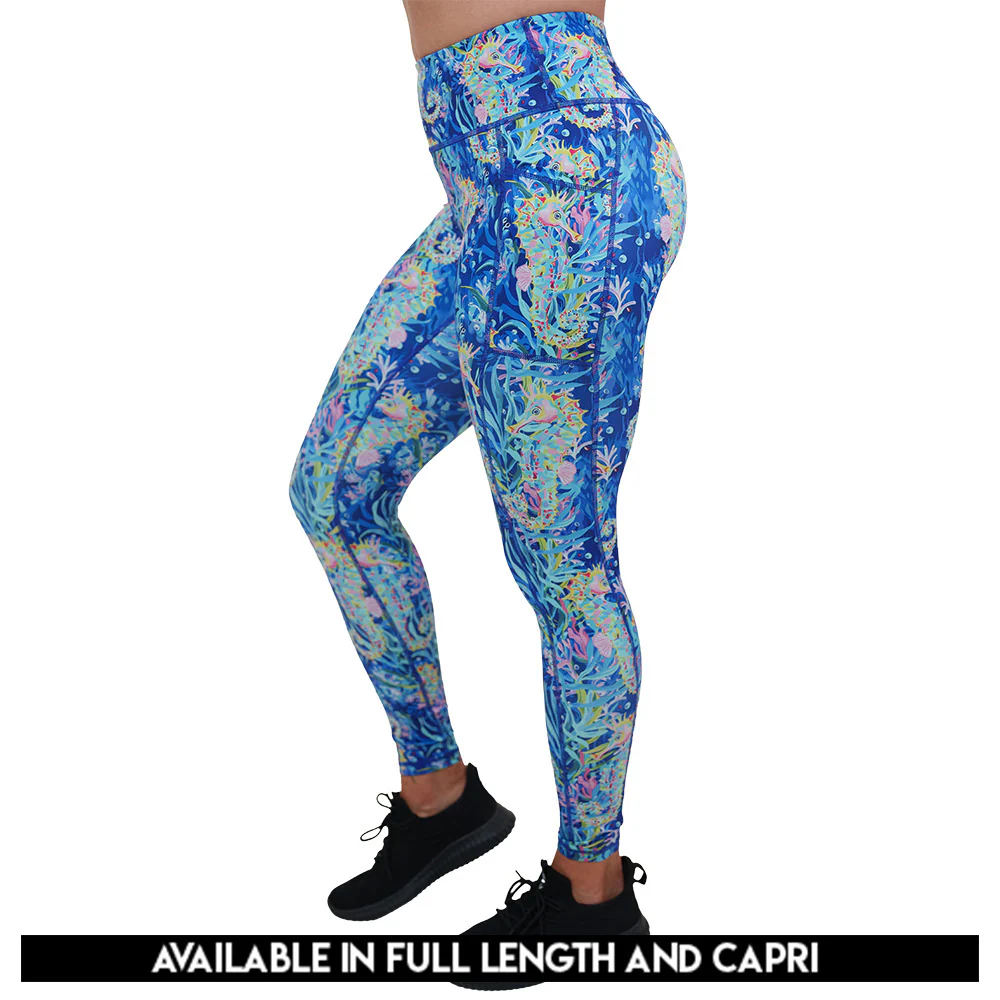 Ocean Blues Leggings - Image 3
