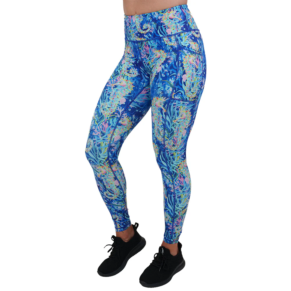 Ocean Blues Leggings - Image 5