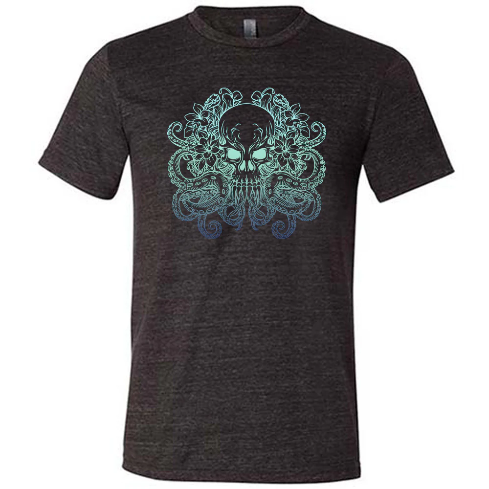 Octopus Skull Shirt Unisex - Image 2