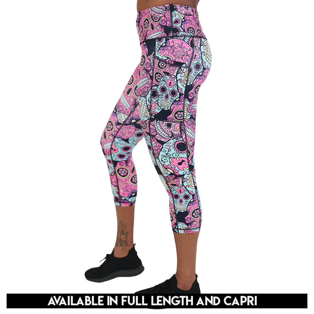 OG Sugar Skulls Leggings - Image 3