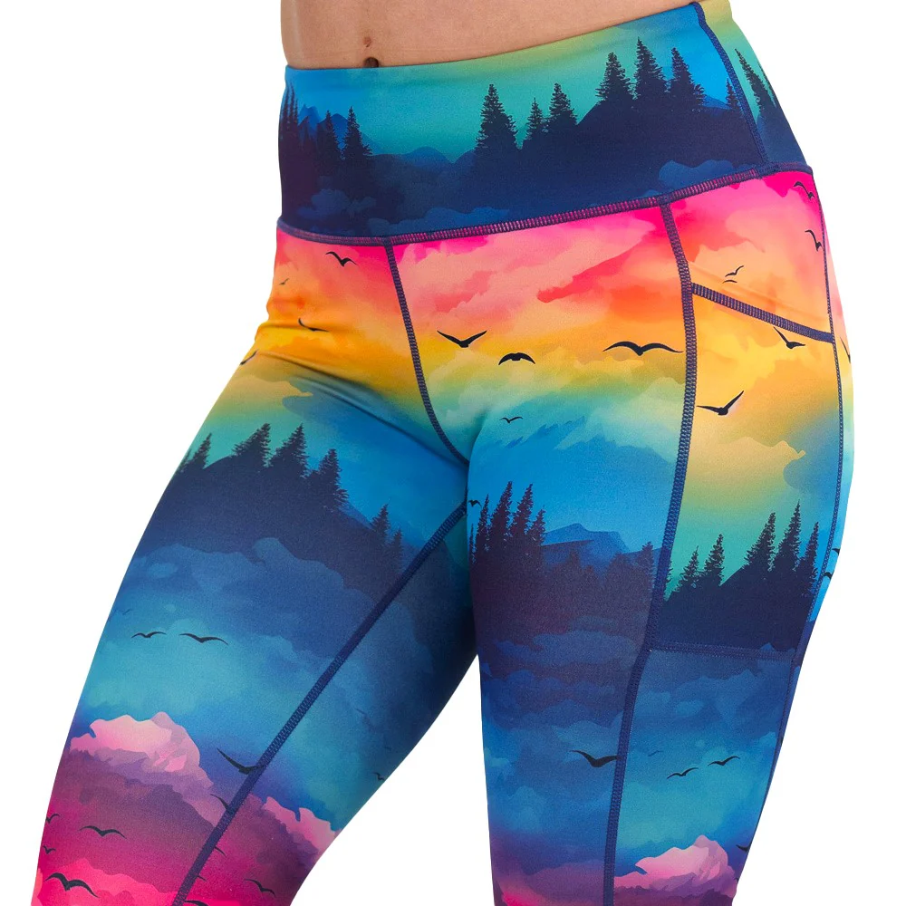 Ombre Sky Leggings - Image 10