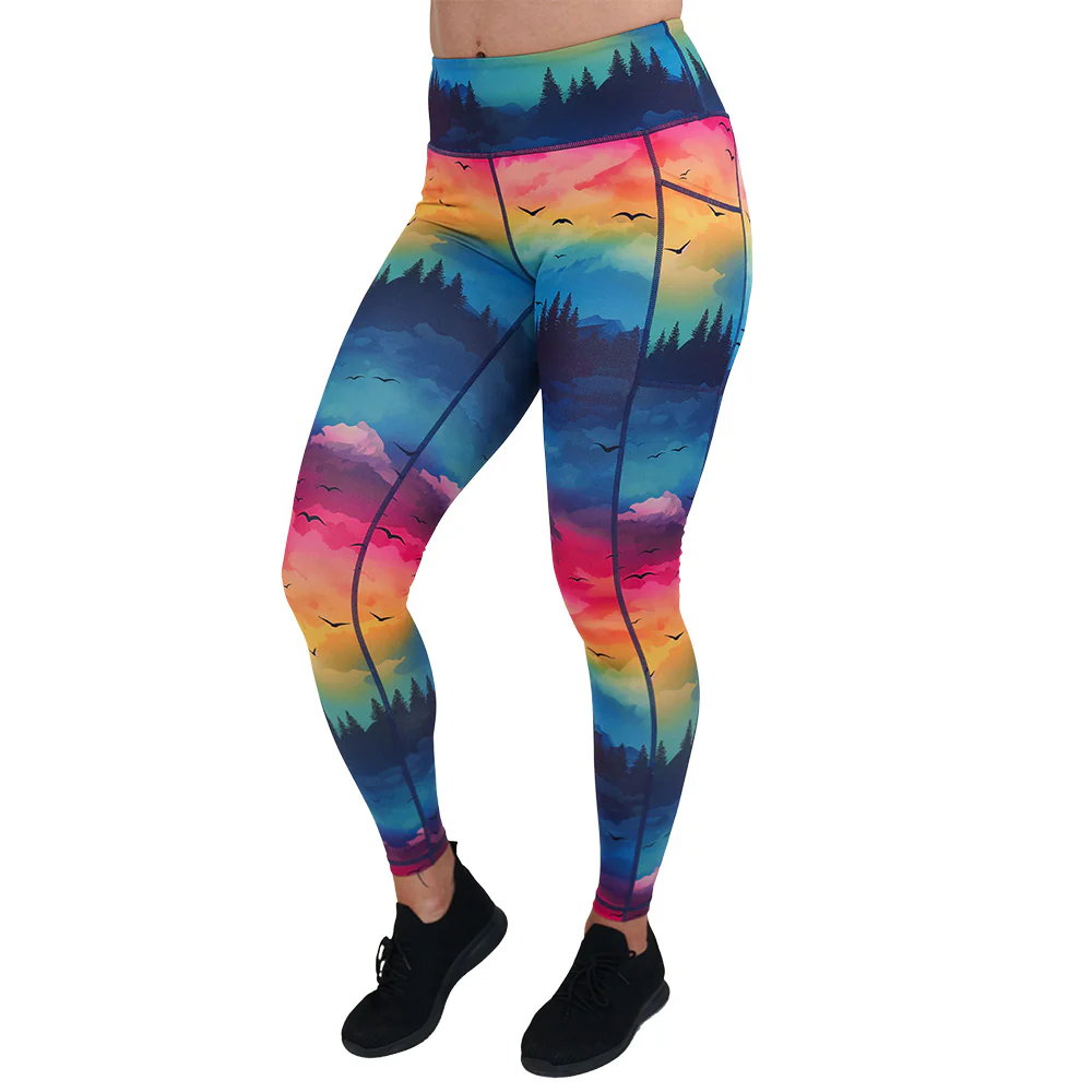 Ombre Sky Leggings - Image 3