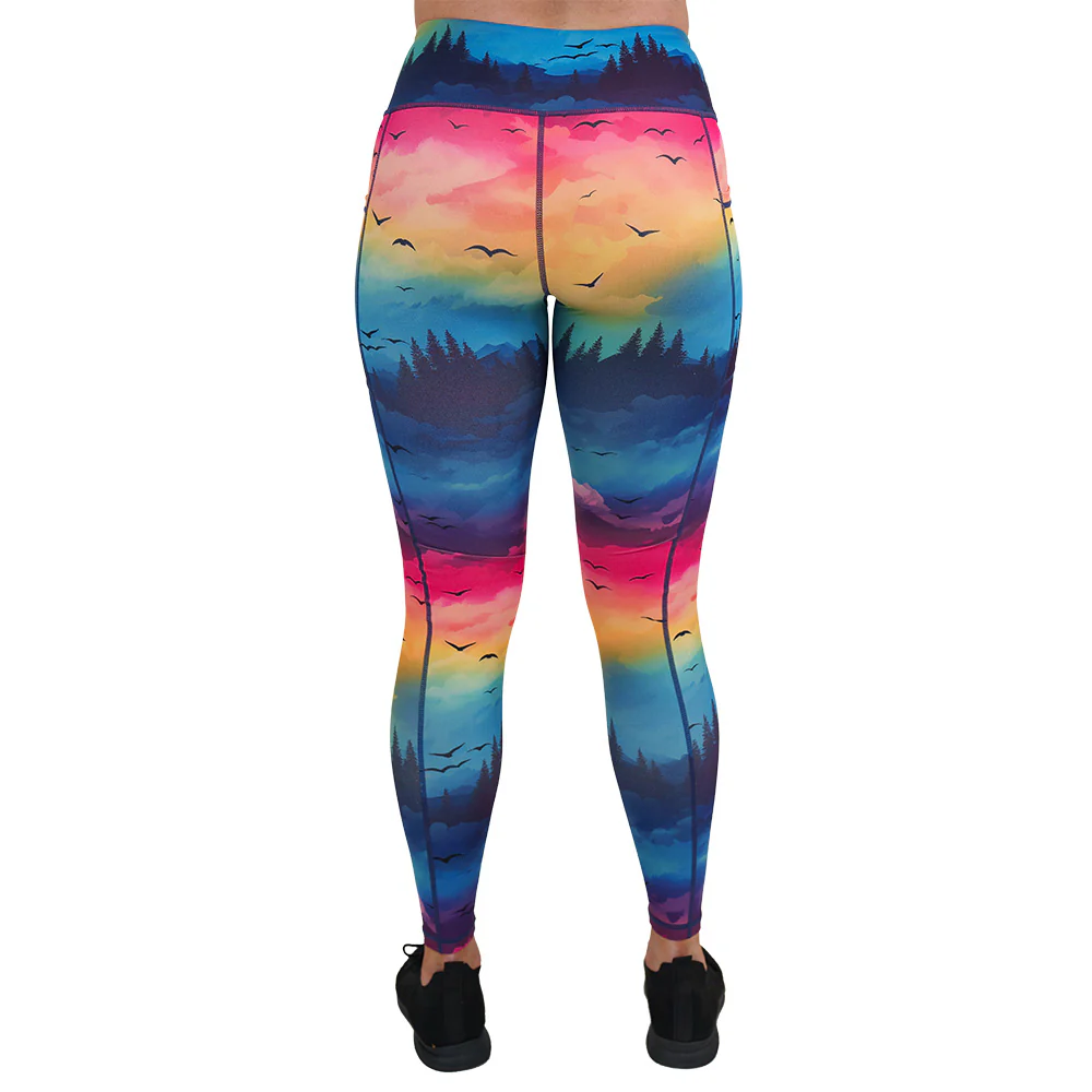 Ombre Sky Leggings - Image 4