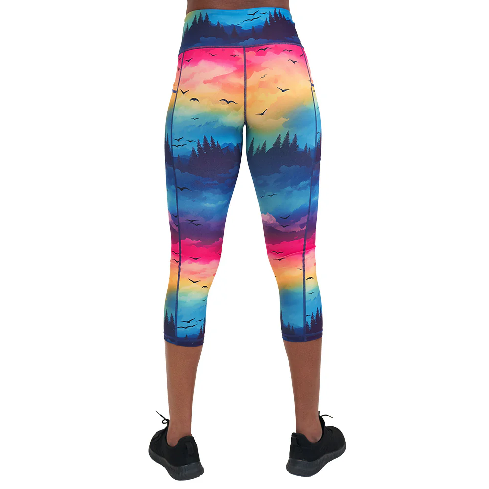 Ombre Sky Leggings - Image 6