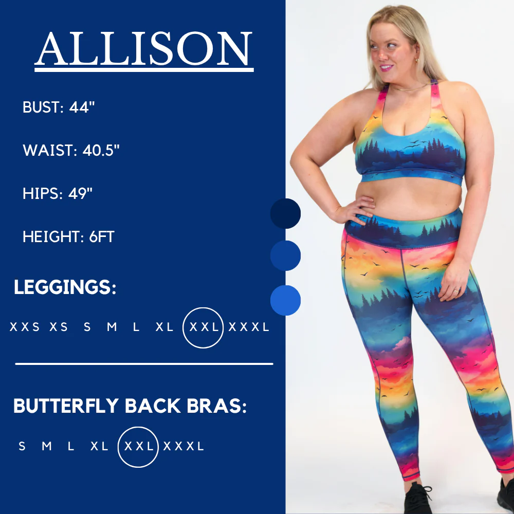 Ombre Sky Leggings - Image 7