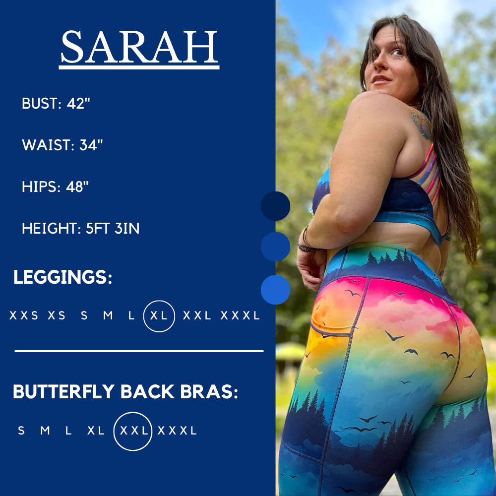 Ombre Sky Leggings - Image 8