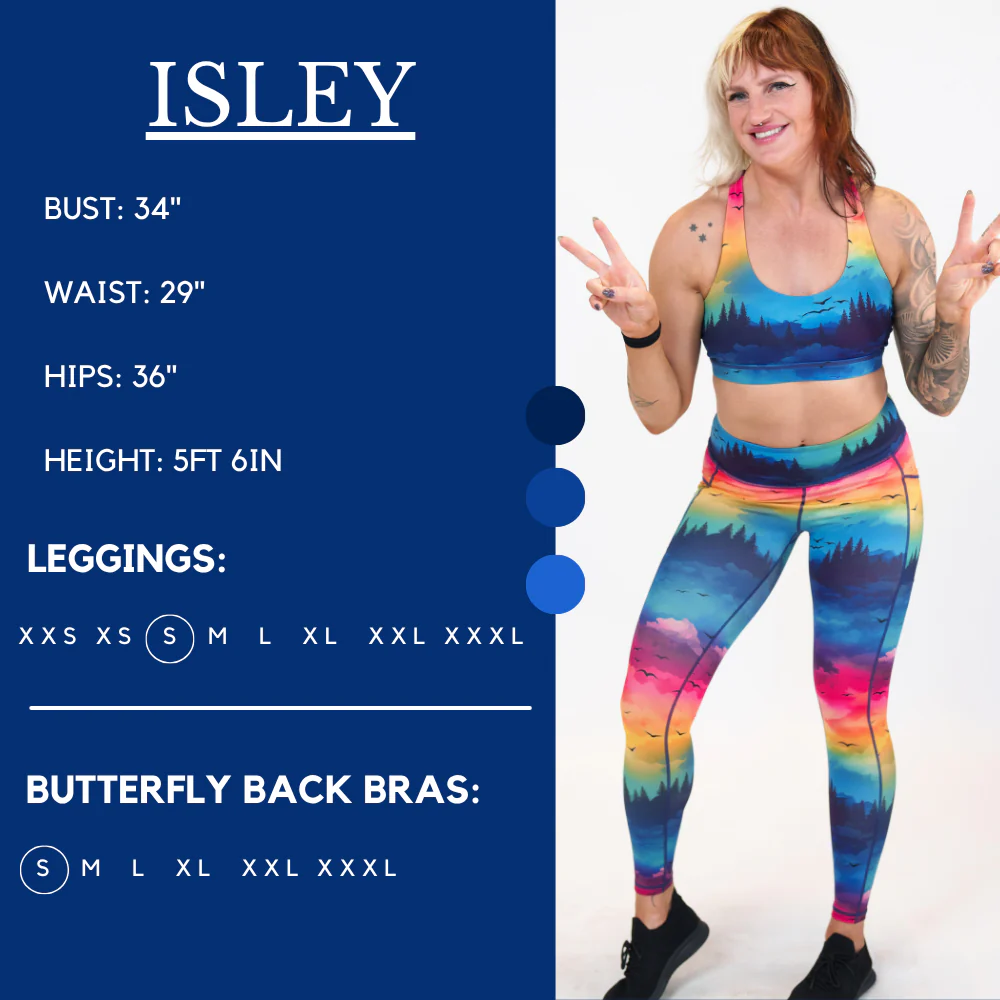 Ombre Sky Leggings - Image 9