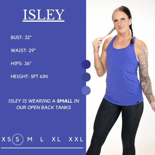 Open Back Tank | Violet - Image 5