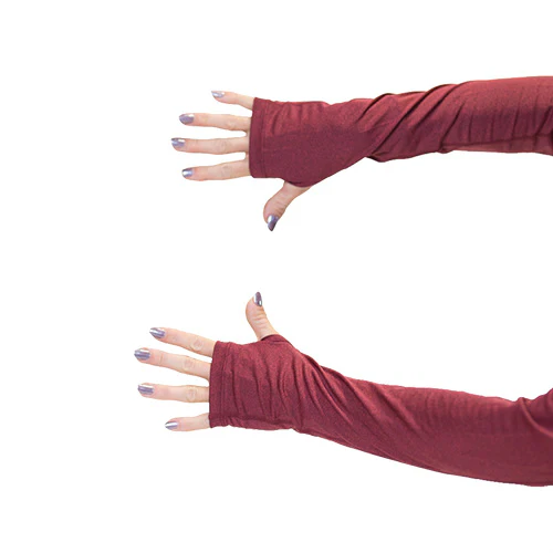 Performance Long Sleeve Shirt | Pomegranate - Image 2