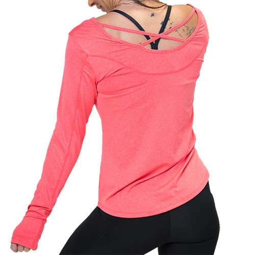 Performance Long Sleeve Shirt | Watermelon - Image 3