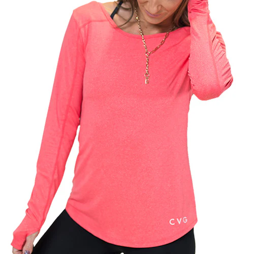 Performance Long Sleeve Shirt | Watermelon - Image 7