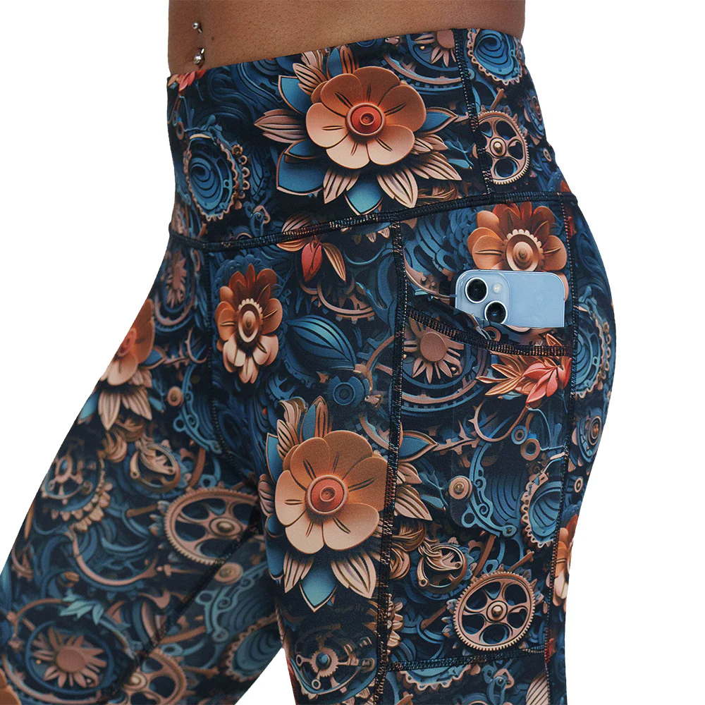 Petals & Pistons Leggings - Image 2