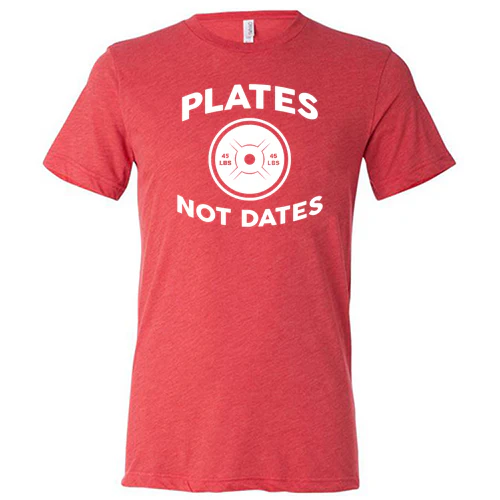 Plates Not Dates Shirt Unisex - Image 3