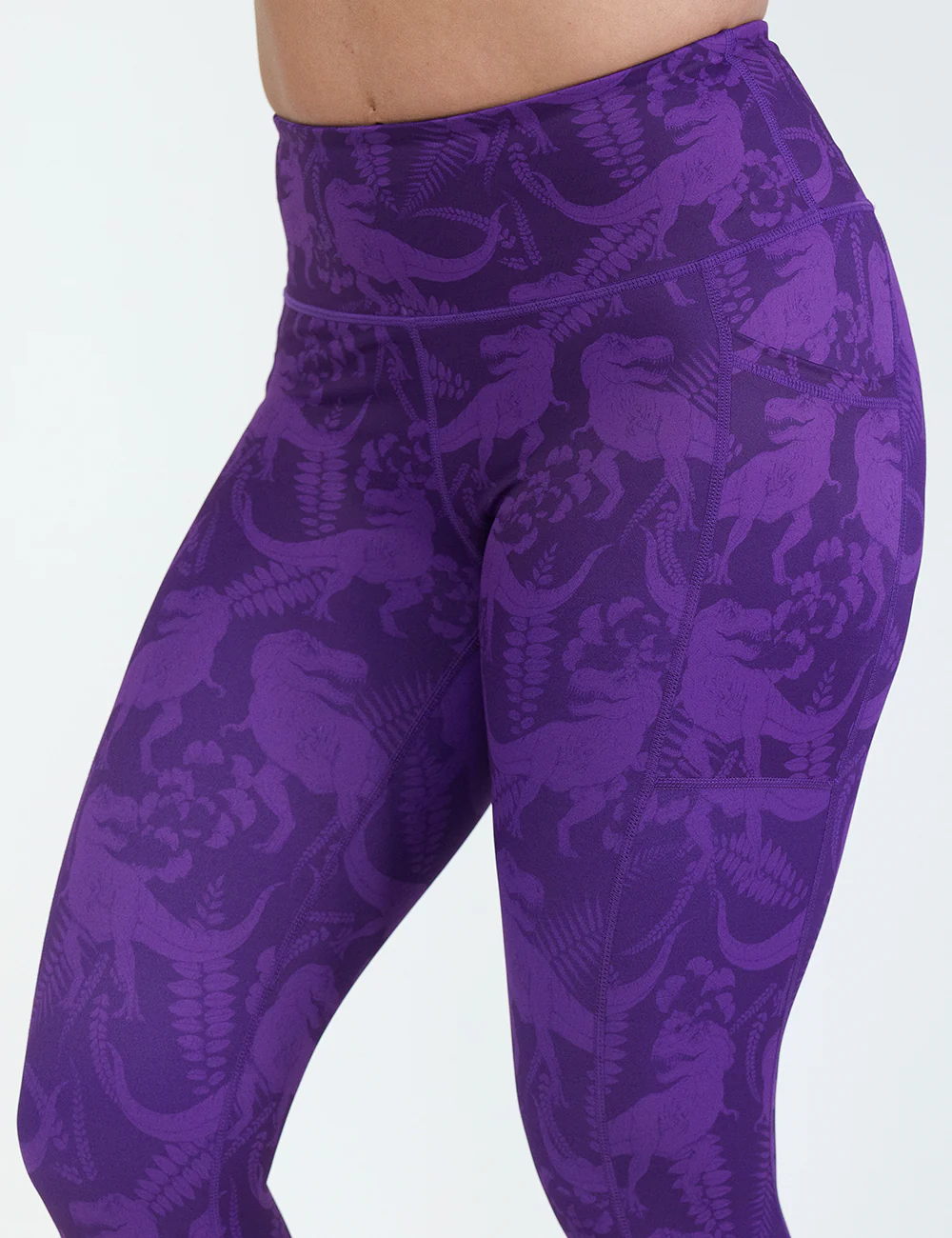 Purple T-Flex Leggings