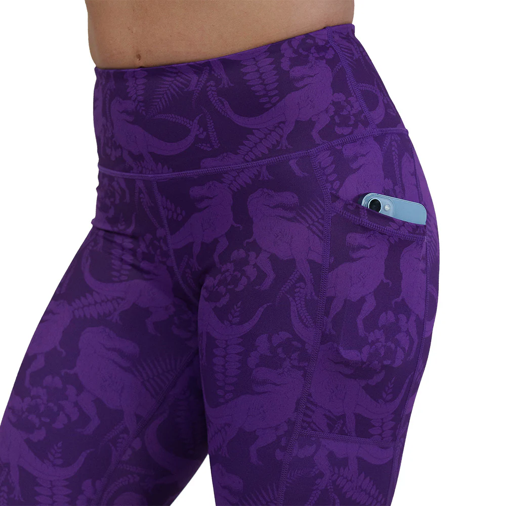 Purple T-Flex Leggings - Image 2