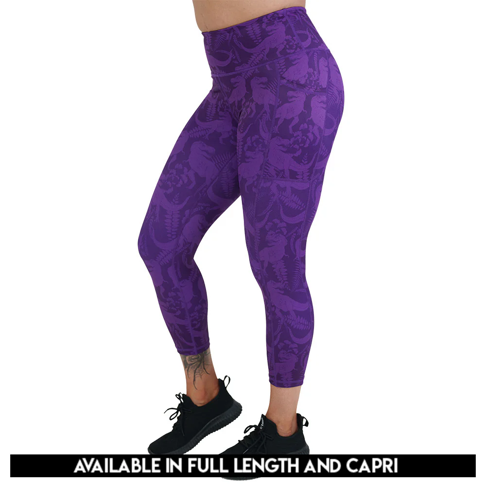 Purple T-Flex Leggings - Image 3