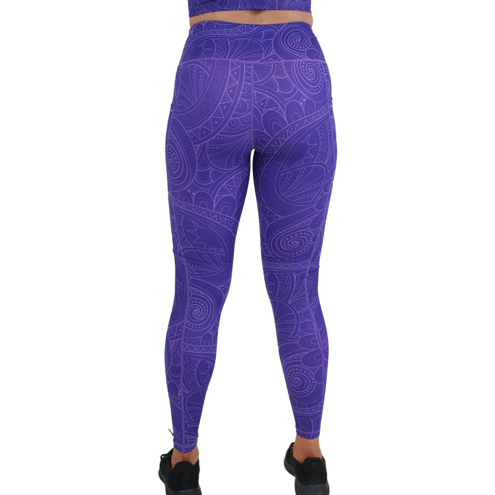 Purple Zenergy Leggings - Image 4