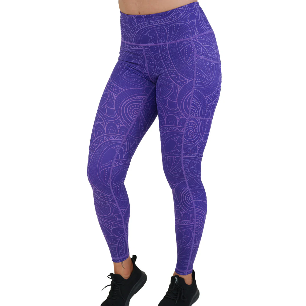 Purple Zenergy Leggings - Image 5