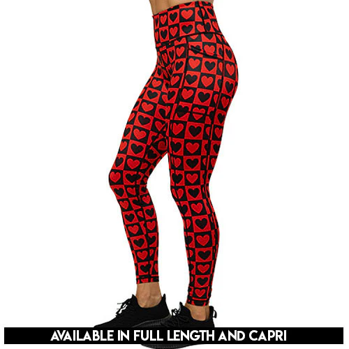 Queen Of Hearts Leggings - Image 3
