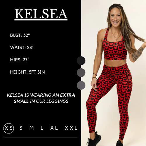 Queen Of Hearts Leggings - Image 4
