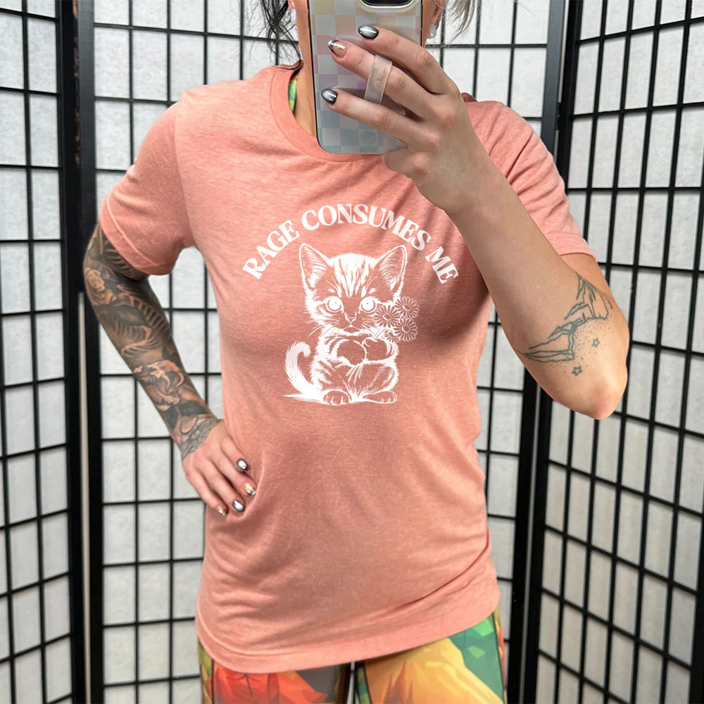 Rage Consumes Me Shirt Unisex - Image 10