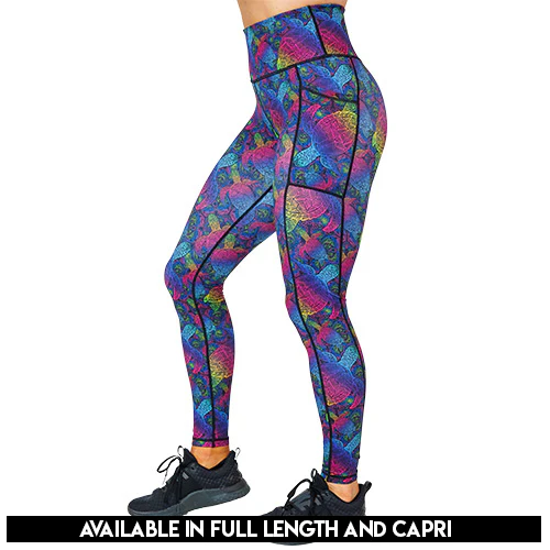 Rainbow Turtle Leggings - Image 3
