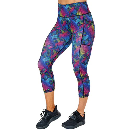Rainbow Turtle Leggings - Image 4