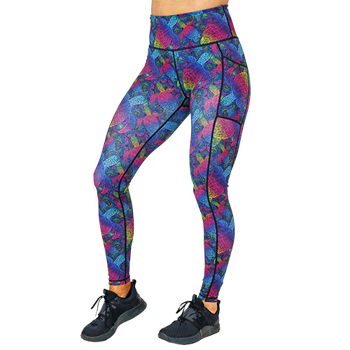 Rainbow Turtle Leggings - Image 6