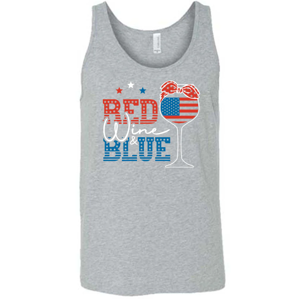 Red Wine & Blue Shirt Unisex - Image 4