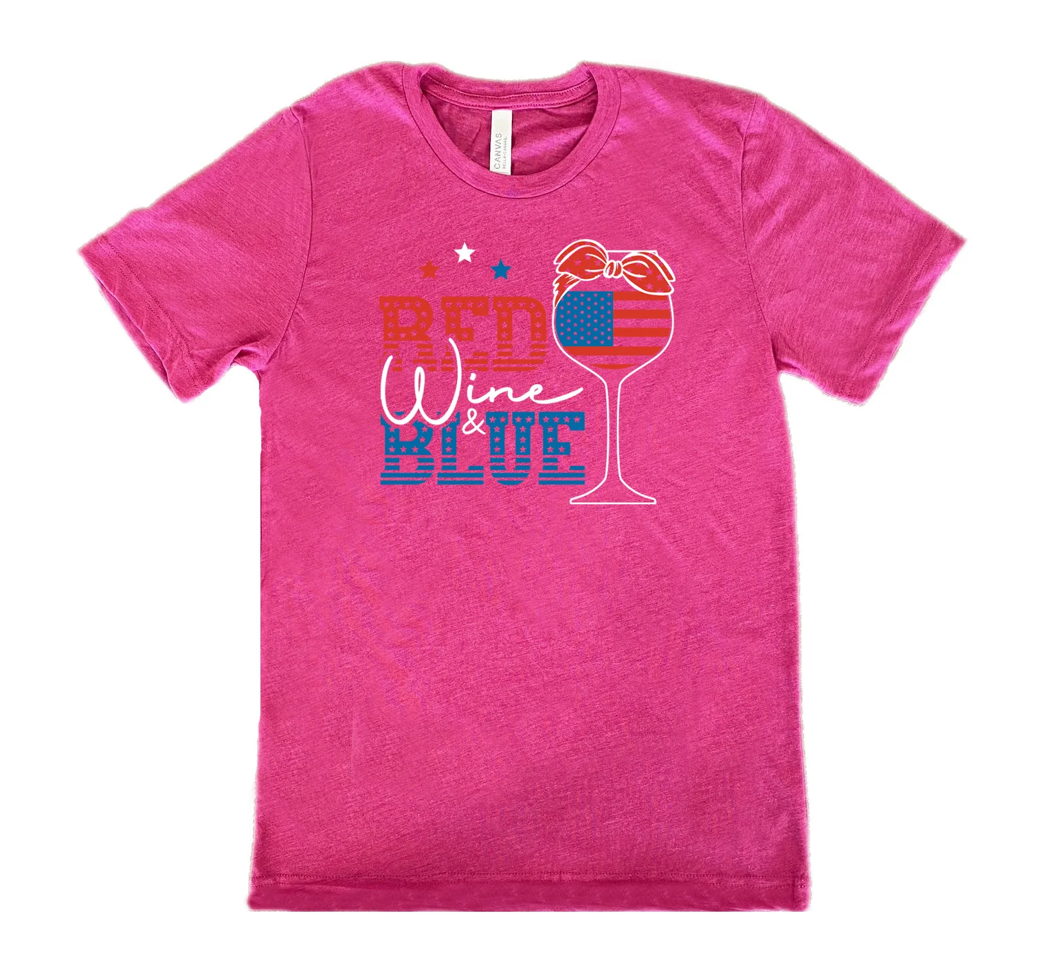 Red Wine & Blue Shirt Unisex - Image 5