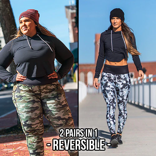 Camo Reversible Leggings - Image 2