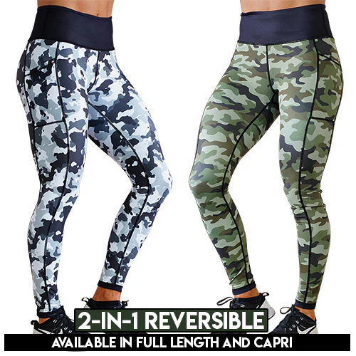 Camo Reversible Leggings - Image 24