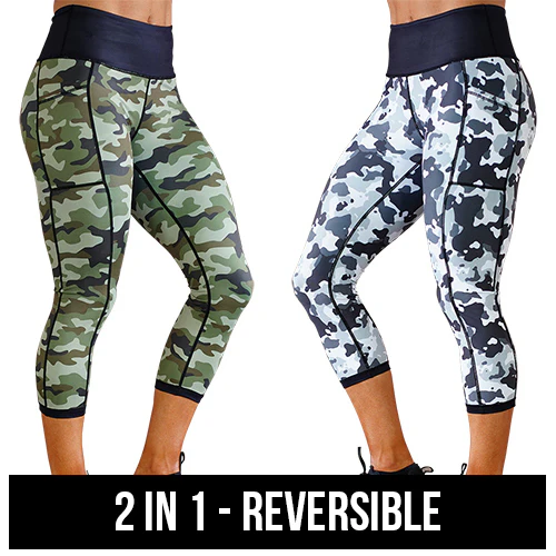 Camo Reversible Leggings - Image 26