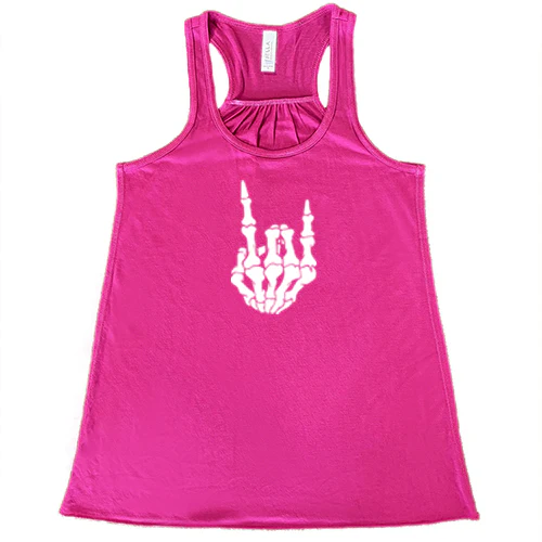 Rocker Skeleton Hand Shirt - Image 7