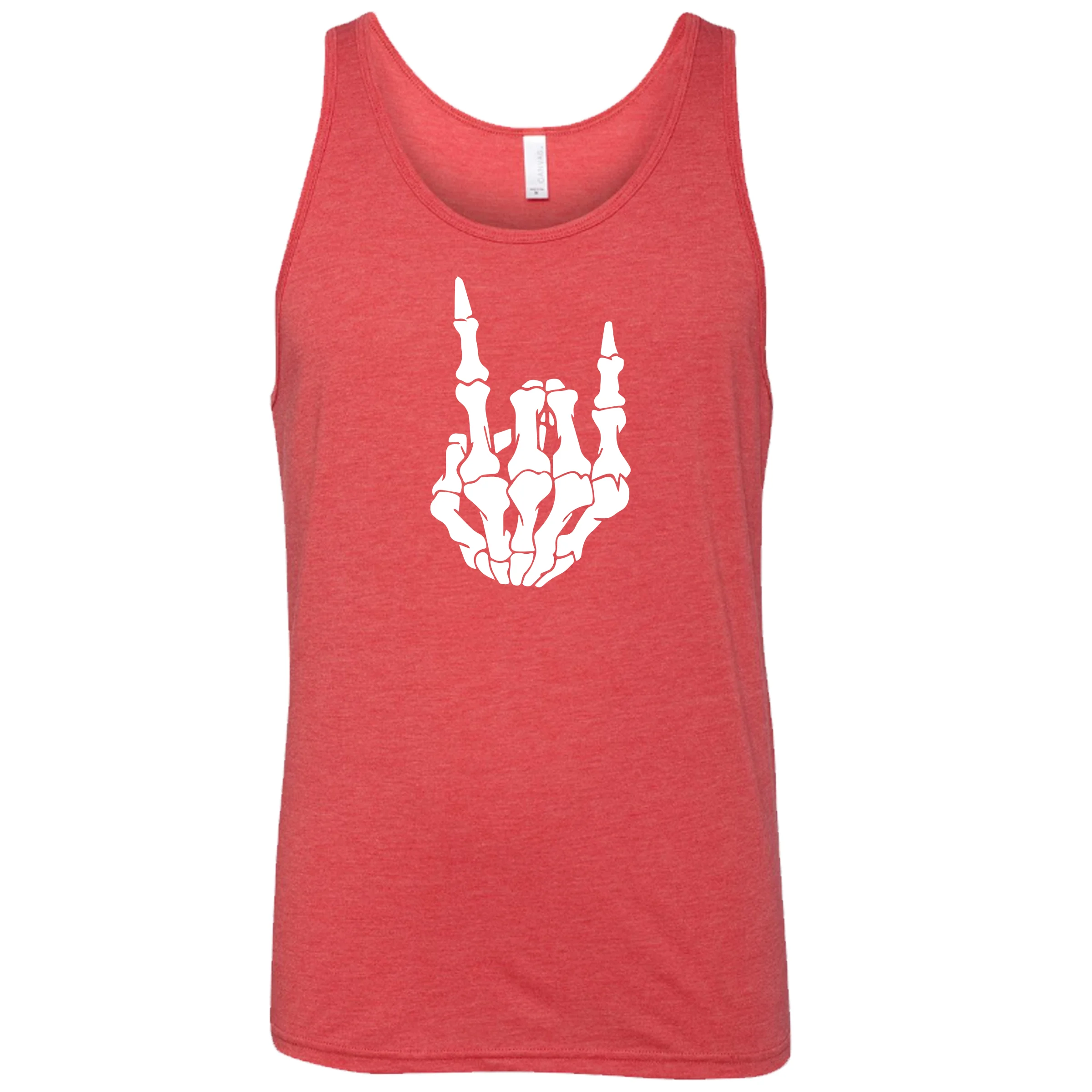 Rocker Skeleton Hand Shirt Unisex - Image 2