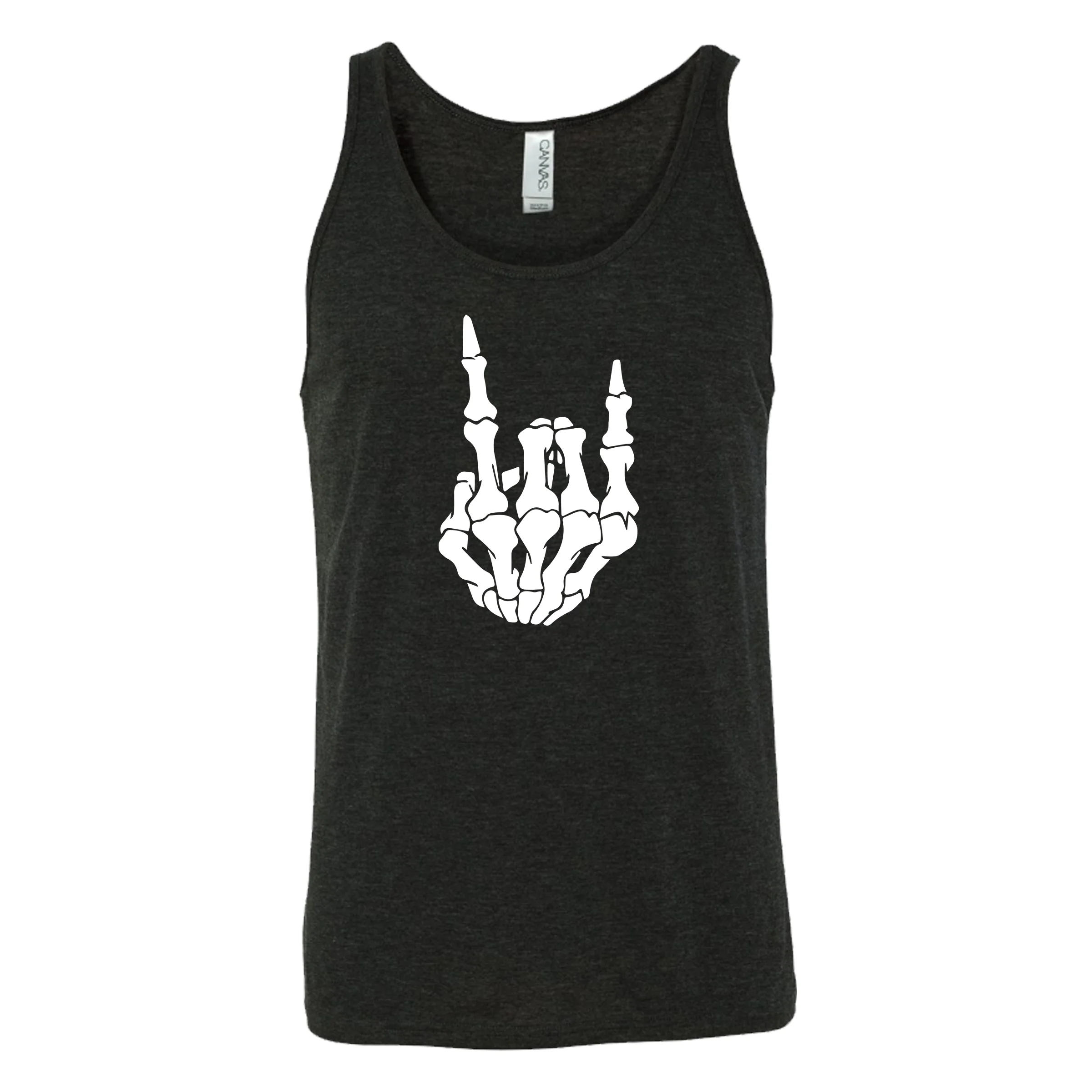 Rocker Skeleton Hand Shirt Unisex - Image 4
