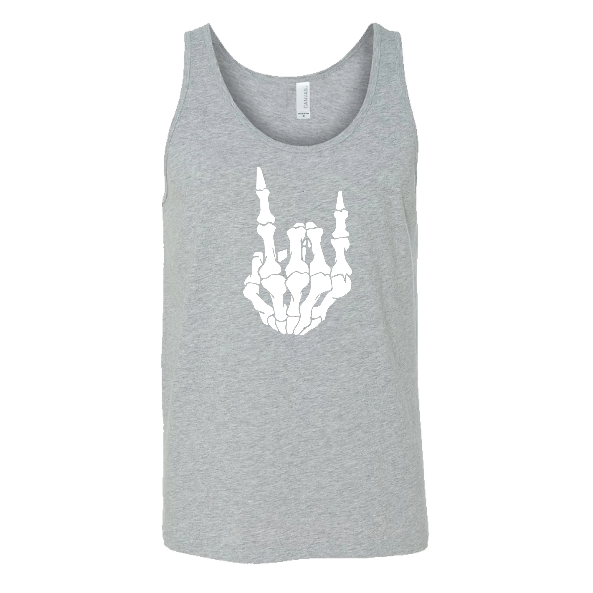 Rocker Skeleton Hand Shirt Unisex - Image 8