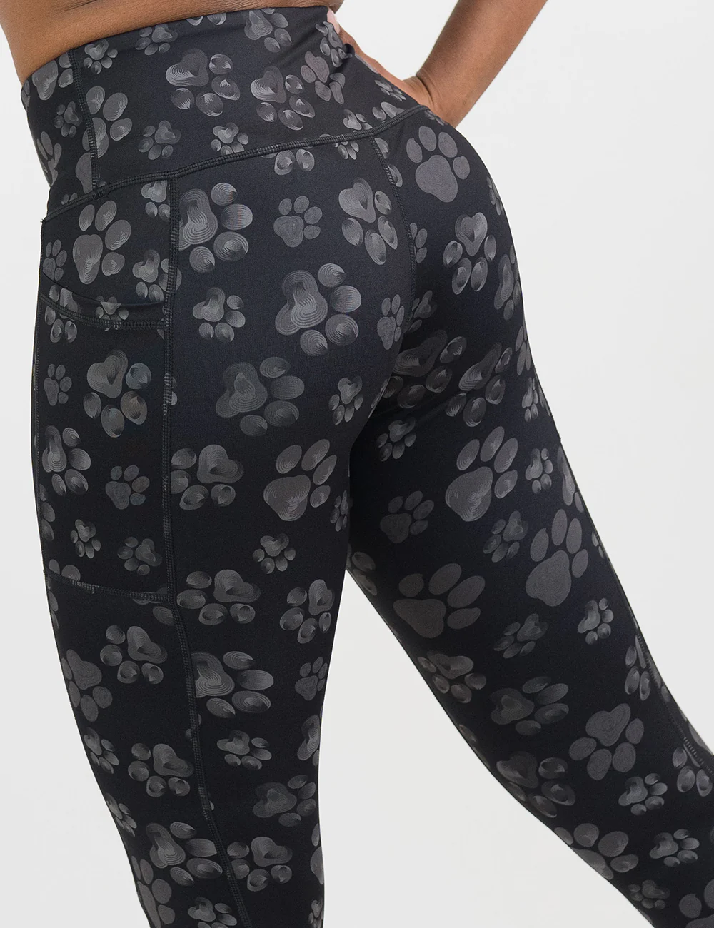 Paws Off Leggings | Shadow