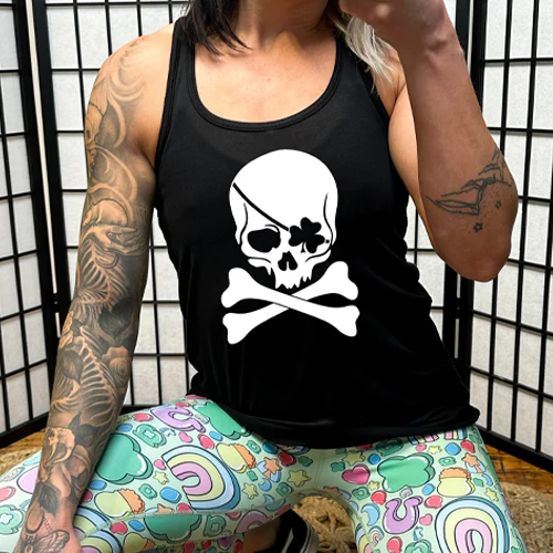 Shamrock Skull Shirt