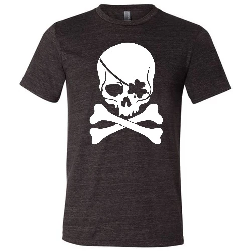 Shamrock Skull Shirt Unisex - Image 3