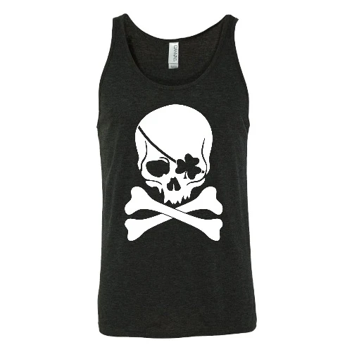 Shamrock Skull Shirt Unisex - Image 4